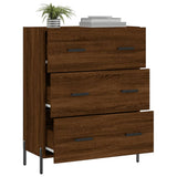 Sideboard Brown Oak 69.5x34x90 cm Engineered Wood 827867