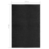 Doormat Washable Black 120x180 cm 323414