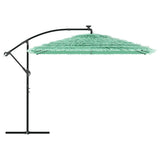 Garden Parasol with Steel Pole Green 290x290x238 cm 4005084