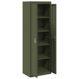 Storage Cabinet Olive Green 60 x 40 x180 cm Steel 3406200