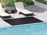 Floor Mat Black 1.5 x 2 m Rubber 42046726