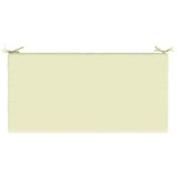 Seat Cushion SOEST 100% Polyester Cream 120 x 80 x 15 cm 944312