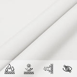 Sunshade Sail Oxford Fabric Triangular 6x6x6 m White 135295