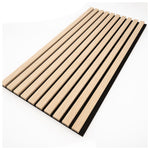 ZNTS WallArt Aku Acoustic Wall Panels Light Oak 4 pcs 447596