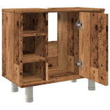 Bathroom Cabinet Old Wood 60x32x53.5 cm Engineered Wood 856144