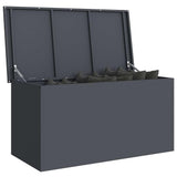 Outdoor Storage Box Anthracite 100 x 50.5 x 50 cm Steel 874562