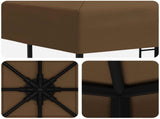 Gazebo 3 x 3 m Taupe Polyester and Steel 190 gsm 900330