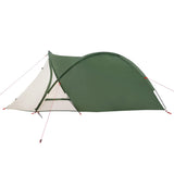 ZNTS Camping Tent Dome 2-Person Green Waterproof 94339