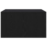 Coffee Table with Drawers Black Oak 70.5x70x40 cm 3328409