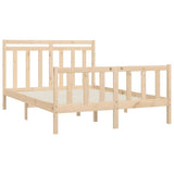Bed Frame without Mattress Solid Wood Pine 160x200 cm 3107038