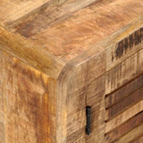 TV Cabinet 120x30x40 cm Rough Mango Wood 320460