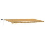 Retractable Awning Multicolour 600 x 300 cm 3331622