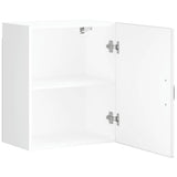 Kitchen Wall Cabinets 2 pcs Lucca White Engineered Wood 853798