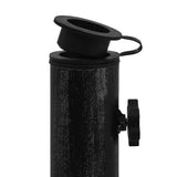 Umbrella Base Black 47x47x33 cm Cast Iron 317764