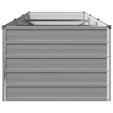 Raised Garden Bed Grey 240 x 80 x 55 cm cold-rolled steel 8006409