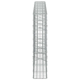 Gabion with 3.5 mm Wire and 5x10 cm Mesh 250x20x100 cm 3462623