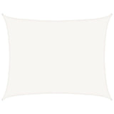 Sunshade Sail 160 g/m White 6x8 m HDPE 311250