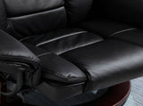 Recliner Chair With footstool, Recliner Armchair up to 130kg Weight Capacity, 135&deg Reclining T3398P343225