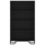 Bookcase Black 80x31x137.5 cm Engineered Wood 848629