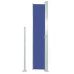 Retractable Side Awning 160 x 500 cm Blue 45462