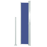 Retractable Side Awning 160 x 500 cm Blue 45462