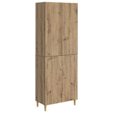 Cabinet Set 2 pcs Artisan Oak 66 x 34.5 x 90 cm Engineered Wood 3416546