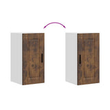 Kitchen Wall Cabinet Porto Smoked Oak Engineered Wood 854022