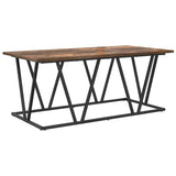 Coffee Table Smoked Oak 100 x 50 x 40 cm 869710
