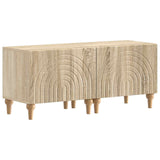 3 Piece LED TV Cabinet Sonoma Oak Engineered Wood 3416498