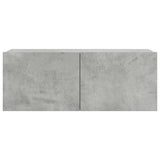 7 Piece TV Cabinet Set Concrete Grey Engineered Wood 3114505