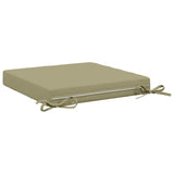 Seat Cushions SOEST 4 pcs 100% Polyester Light Green 944557
