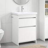 Bathroom Furniture Set White 61 x 40 x 84.5 cm Engineered Wood 3404258