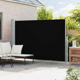 Patio Retractable Side Awning 200x300 cm Black 313411