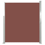 Retractable Side Awning 140 x 300 cm Brown 45358