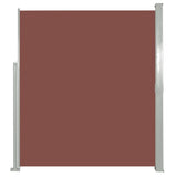 Retractable Side Awning 140 x 300 cm Brown 45358