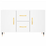 ZNTS Sideboard White 100x36x60 cm Engineered Wood 828148