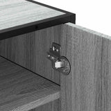 Shoe Rack Grey Sonoma 48x38x97.5 cm Engineered Wood 849202