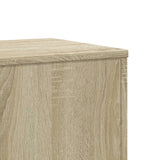 Plant Stands 2 pcs Sonoma Oak 33x33x100 cm Engineered Wood 3307884