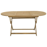 7 Piece Garden Dining Set Solid Wood Acacia 3214238
