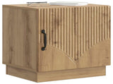 Bedside Table 2 pcs Artisian Oak 43 x 34.5 x 47 cm 895274