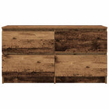 TV Cabinet Old Wood 100x35x54 cm Engineered Wood 861803
