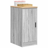Garage Storage Cabinet Grey Sonoma 40x51x85 cm Solid Wood Pine 860567