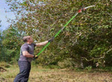 26ft Manual Pole Saw, Lightweight Tree Trimmers Long Handle Pruner Set, Sharp Steel Blade and 29166276