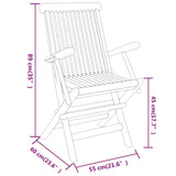 3 Piece Garden Dining Set Solid Wood Teak 3087187