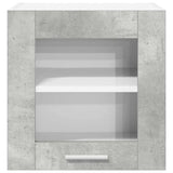 Hanging Cabinet Riga 2 pcs Concrete Grey 40 x 31 x 40 cm 884201