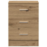Bedside Cabinet Artisan Oak 38x35x55 cm Engineered Wood 861126