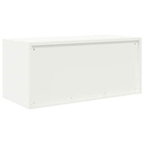 Storage Cabinet White 90 x 40 x 40 cm Steel 891633