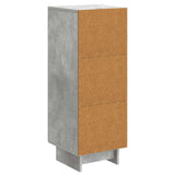 Sideboard Concrete Grey 33 x 34.5 x 90 cm Engineered Wood 893908
