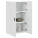 Wall Cabinet LUCCA White 60 x 31 x 100 cm Engineered Wood 885135