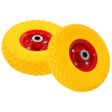 Sack Truck Wheels 4 pcs Solid PU 3.00-4 142974